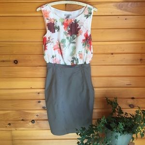H&M Dress with floral top